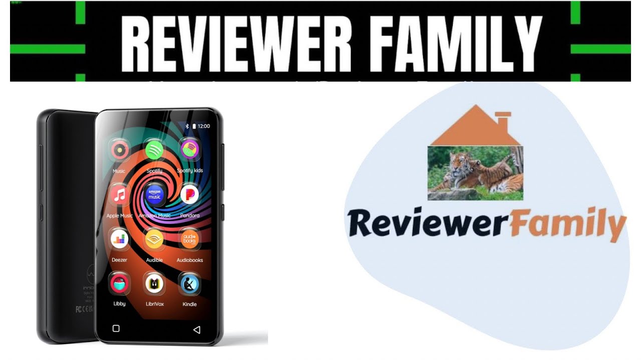 Vispilam 160GB Android MP3 Player - Bluetooth, WiFi, 4G Hotspot, 3" Touchscreen, Runs Spotify/YouTube