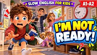 His Morning Was a DISASTER! 😱 | Daily Routine in English (A1–A2) screenshot 5