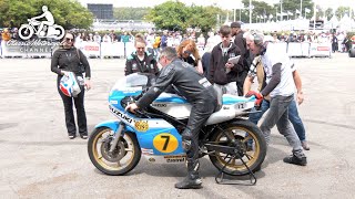 Goodwood Festival of Speed 2023 - motorcycles & legends in the paddock & assembly area