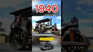 Road Roller Evolution 🔥 (1930–2026) 🚧| From Steam Compactors to Smart Construction Giants! #shorts