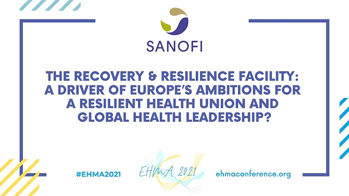 The Recovery & Resilience Facility