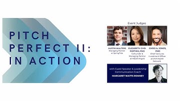 SoPE and GW TCO Webinar Pitch Perfect II: In Action March 24th 2021