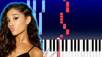 Ariana Grande - intro (end of the world)(Piano Tutorial)