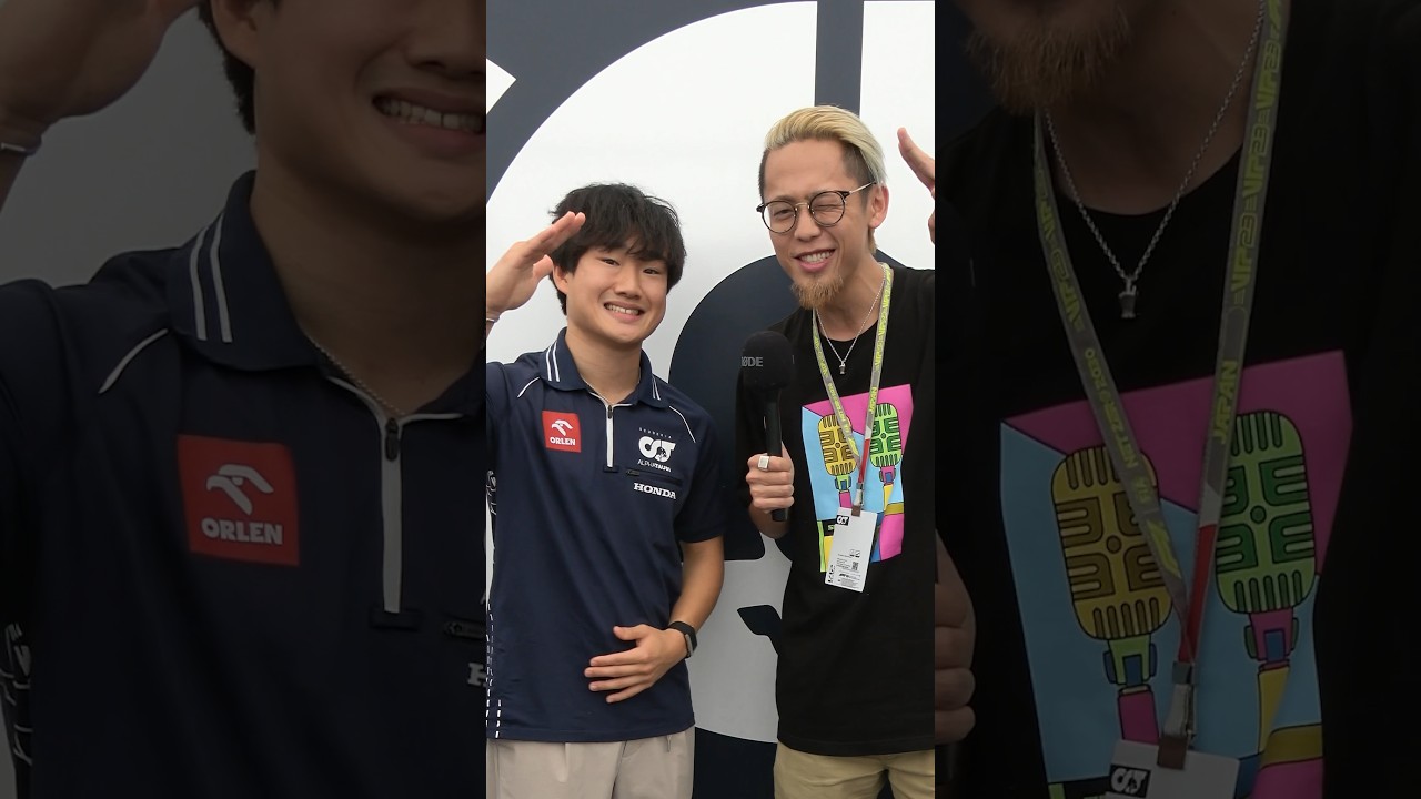日本人唯一のF1レーサー角田裕毅さんの英語力検証してみた YukiTsunoda F1 alphatauri MCTAKA 英語力