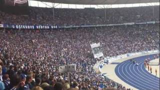 Hertha BSC - letztes Spiel Pal Dardai - Verabschiedung in 2011  HD Video