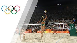 Walsh-jennings and ross defeat brazil to claim bronze in the women's
beach volleyball competition. subscribe official olympic channel here:
http://bit...