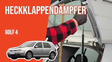 Wie Golf 4 Heckklappendämpfer wechseln 🗜️