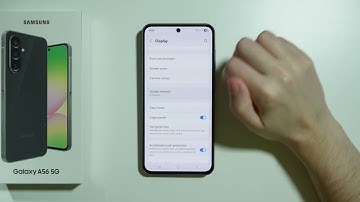 Samsung Galaxy A56 5G: How to Change Screen Timeout