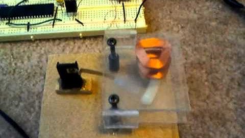 POV floating clock project