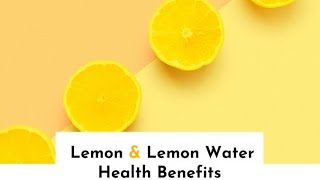 Top surprizing Health Benefits of Lemon | Benefits of Lemon Water | food steams