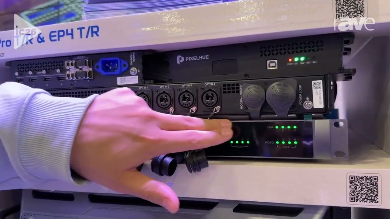 InfoComm 2026: Pixelhue Introduces EP4 Pro T/R Fiber Extender, P80 Presentation Switcher, and More