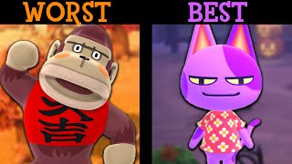 Most Loved U0026 Hated Villagers  Animal Crossing New Horizons october 2020