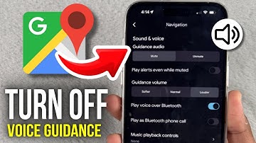 How to Turn OFF Voice Guidance in Google Maps - 2025