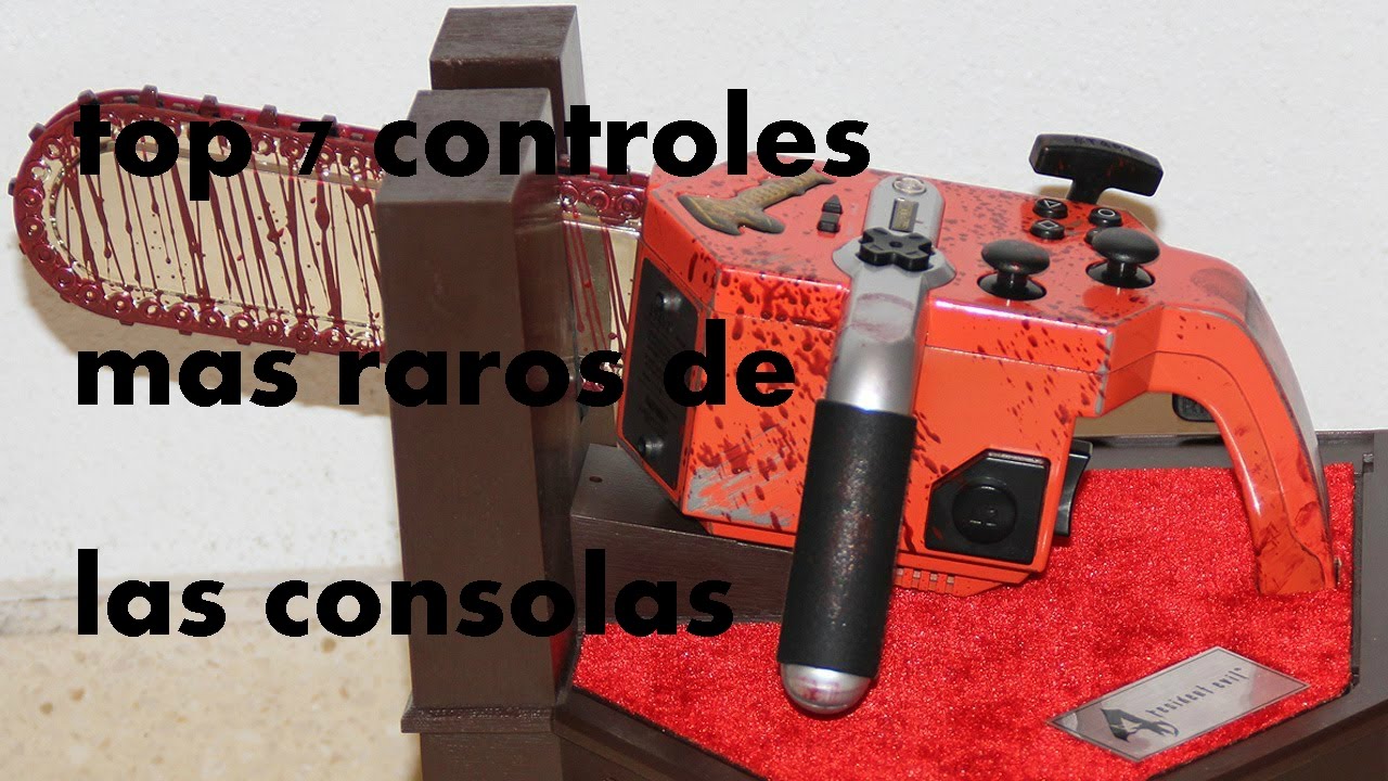 TOP 7 CONTROLES DE VIDEOJUEGOS MAS RAROS DE LA HISTORA - YouTube