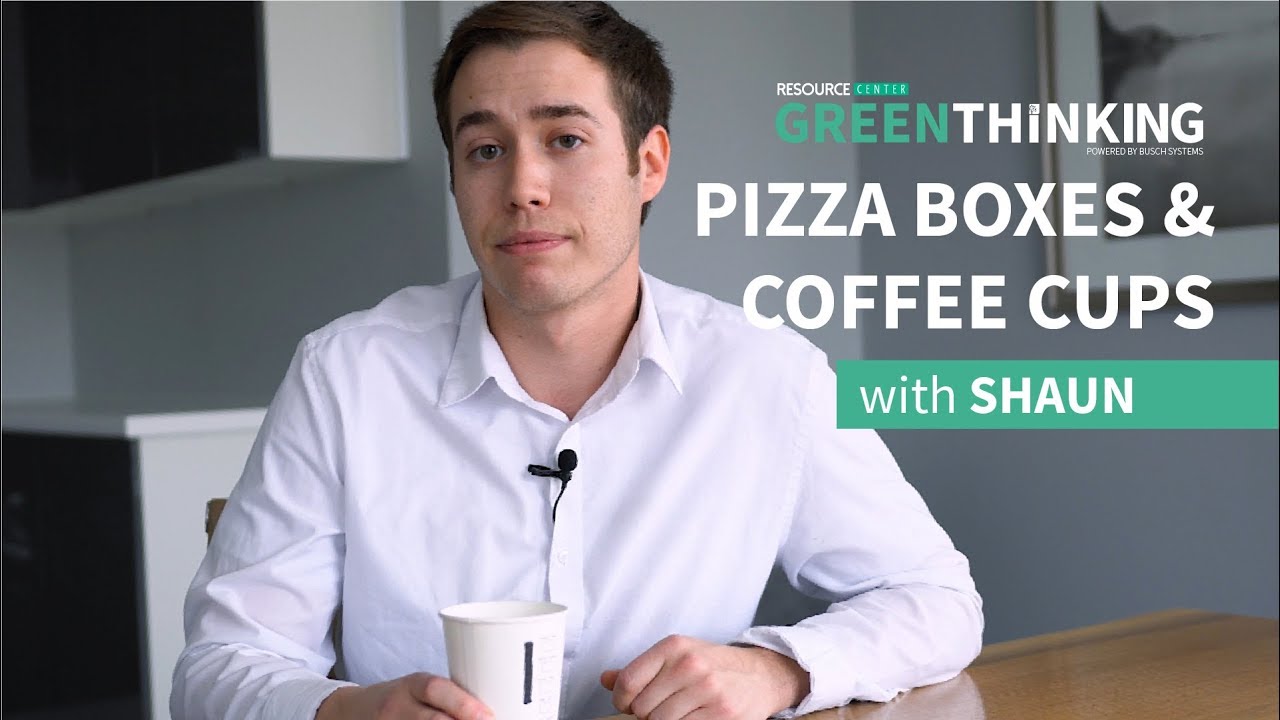 Green Thinking | Guide to Recycling Pizza Boxes & Coffee Cups