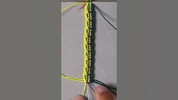 learn how to make this macrame earrings and watch the full tutorial! #macrame #tutorial