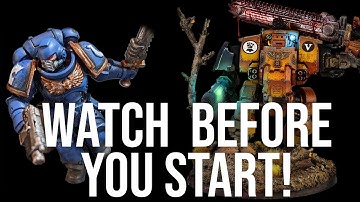 How to paint your first Space Marine : Everything you need to know