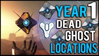 Destiny: All Dead Ghost Locations in Year 1! (Ghost Hunter Trophy/Achievement)