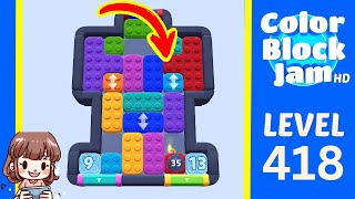 Color Block Jam Level 418 Solution Walkthrough