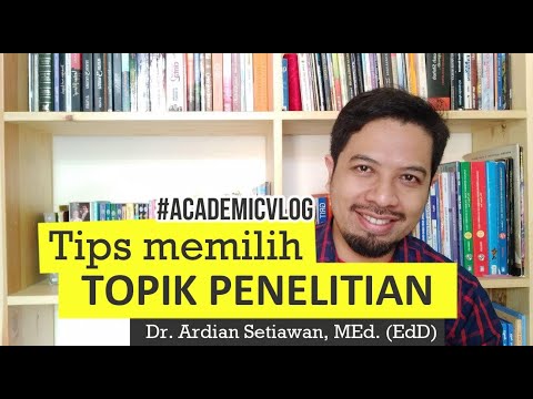 Tips memilih topik penelitian