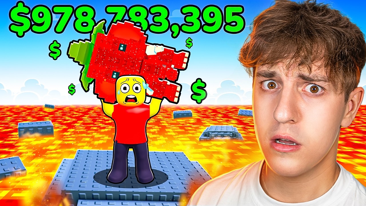 MÓJ PIERWSZY RAZ w Survive LAVA for Brainrots