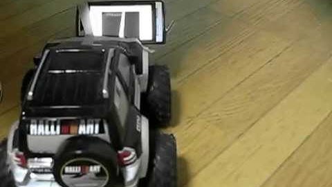 Arduino + Android line follower using computer vision