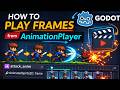How to Use AnimationPlayer for Frame Animations in Godot ( Beginner Friendly )