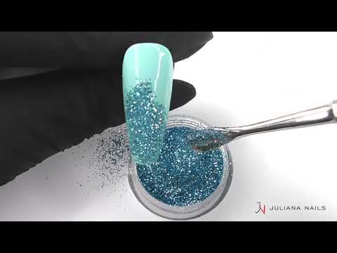 Glitter manikura - 3 načina za ugradnju šljokica u gel | Juliana Nails