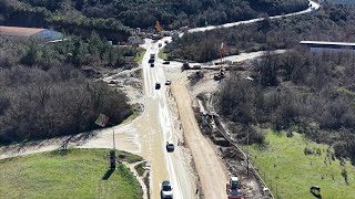 Tivat-Budva (Jaz) brza saobraćajnica - dron video
