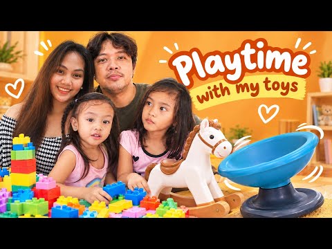 SPINNING BALANCE CHAIR | ROCKING HORSE | BUILDING BLOCKS