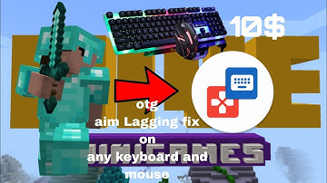 Mcpe Otg aim glitch fix Tutorial