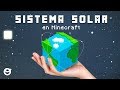 Recreamos en MINECRAFT el Sistema Solar (tamaño real)