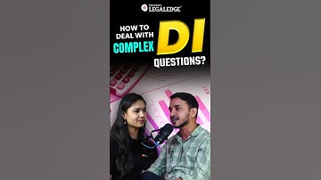 CLAT 2025: How to Solve Complex DI Questions for CLAT? #clat2025