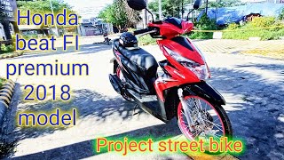 Project Street Bike Honda Beat Fi Premium 2018 Model Legendary Tv
