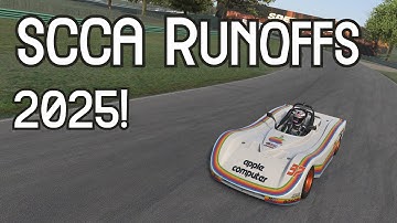 The 2025 iRacing SCCA Runoffs