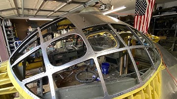 Convair B-36 Peacemaker Escape Hatch Stops & Flight Engineer Panel Shock Mounts