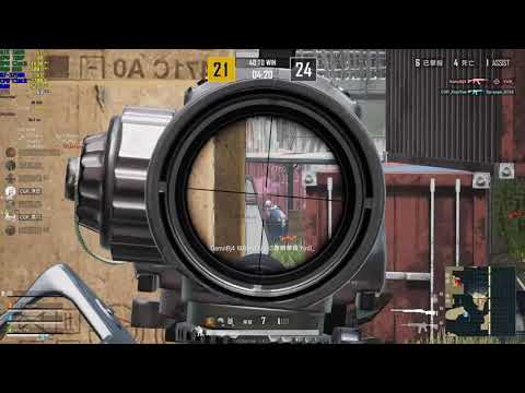 PUBG LITE 蕭月狙擊秀起來《M24 各種瞬狙 Ker98K一槍一顆頭