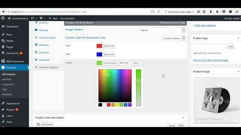 How to Create WooCommerce variation swatches on a specific product  or custom attribute