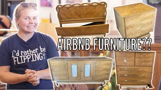 Finding Furniture for the AIRBNB Bedroom