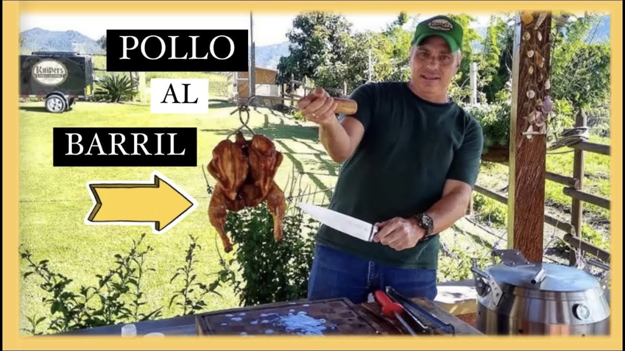 Cómo hacer POLLO AL BARRIL | Ahumador | Estilo Kuipers Parrilla | Asados.