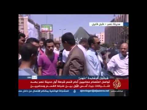 اعتصام المحامين ومناقشات بين المعتصمين
