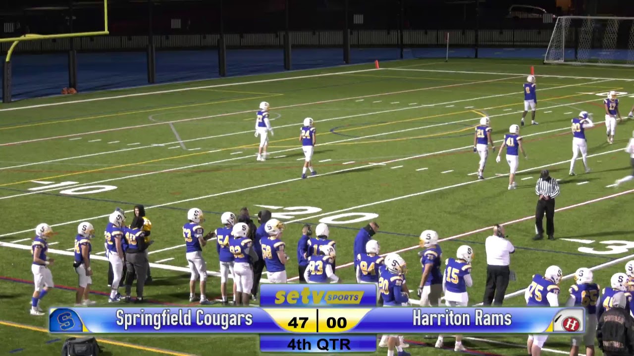 Springfield High School Varsity Football YouTube