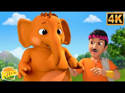 एक मोटा हाथी, Ek Mota Hathi Shahar Ko Chala, Main Tota Main Tota + Hindi Nursery Rhymes for Kids