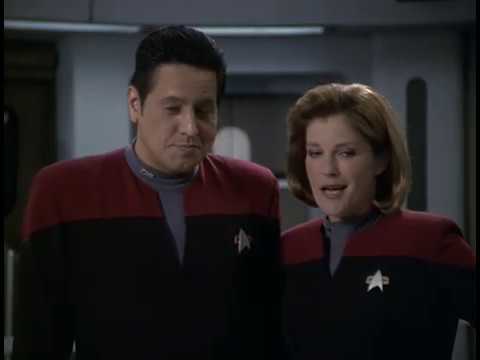 Star Trek Voyager - Blink of an Eye - S06E12 4K AI clip