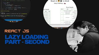 Lazy Loading in ReactJs in Hindi( Code Splitting in React Js) - Part - Second