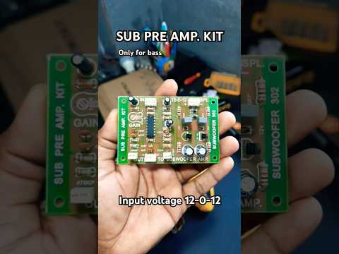 Subwoofer Pre amp
