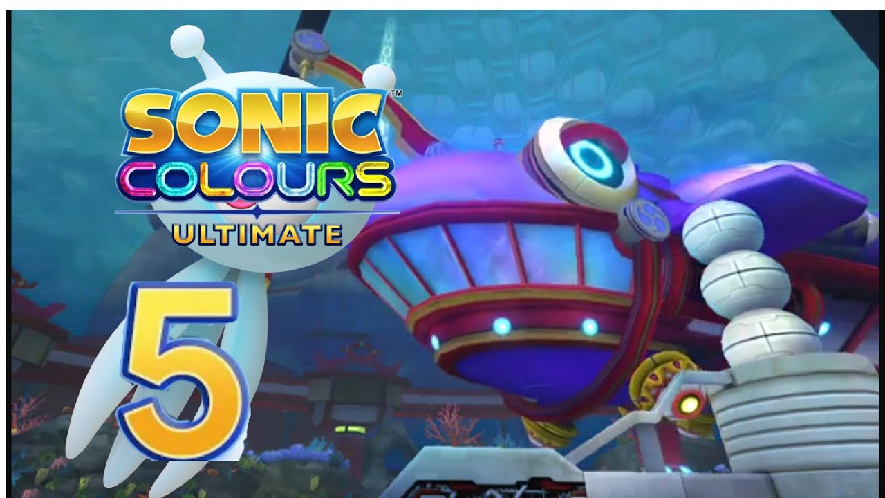 AQUARIUM PARK. Sonic Colors Ultimate Episodio 5