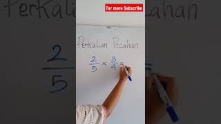 Perkalian Pecahan #Short