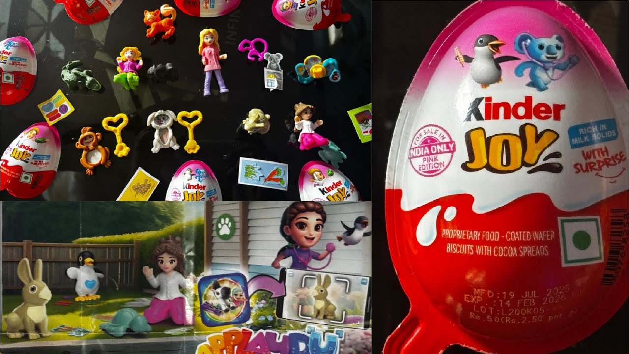 Kinder Joy Veterinary World's Toys 2025 | New kinderjoy 2025 | Veterinary World's Toys KinderJoy 