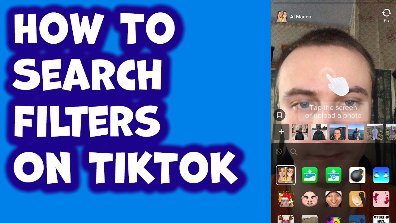 How To Search Filters On TikTok iPhone (2023) YouTube